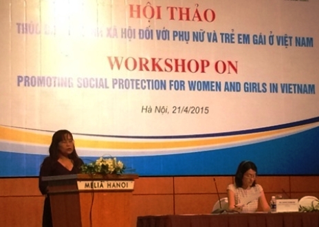 Thúc đẩy an sinh xã hội đối với phụ nữ và trẻ em gái ở Việt Nam